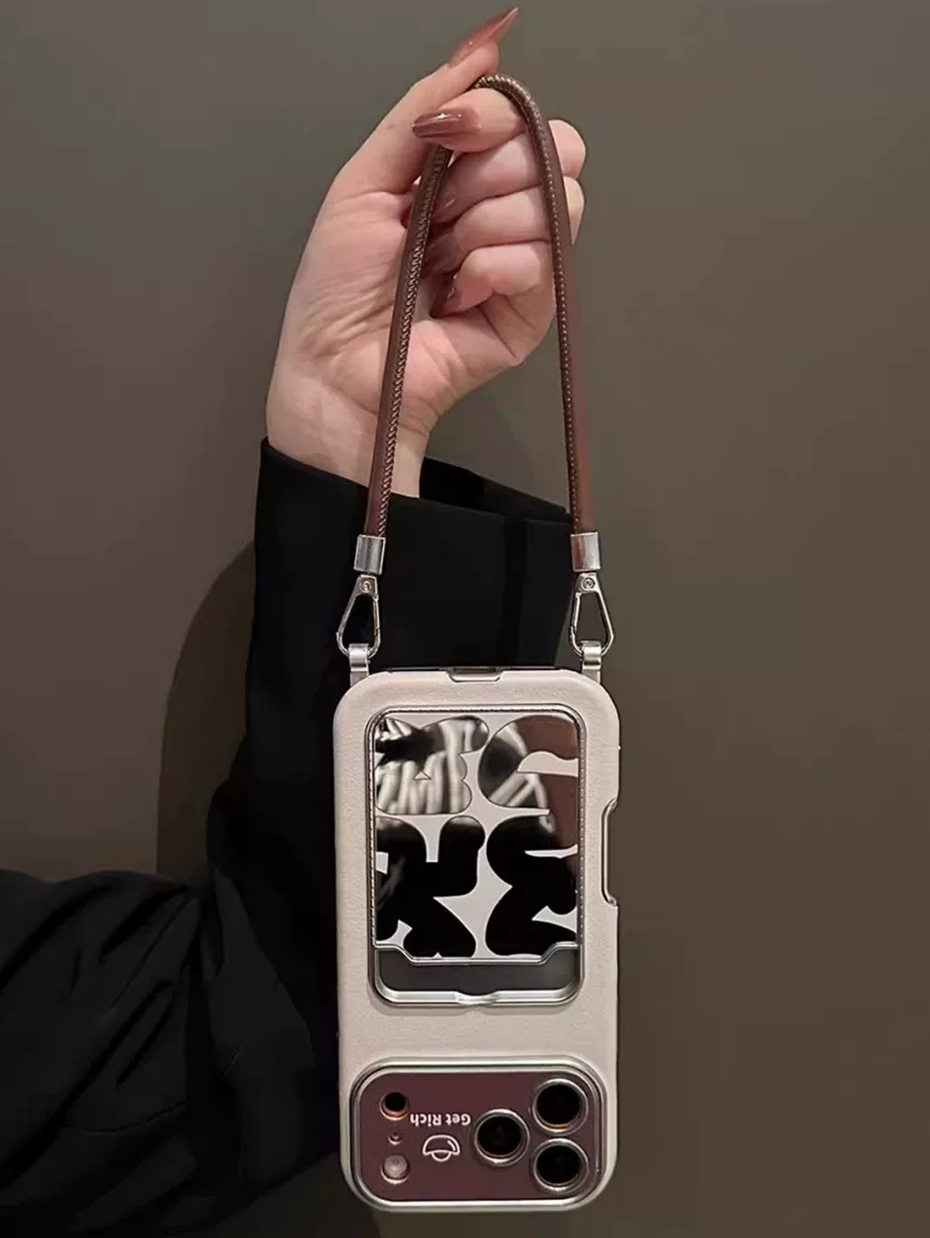 Casing Ponsel Kulit Mewah deng - Leather Card Wallet ulasan dan harga