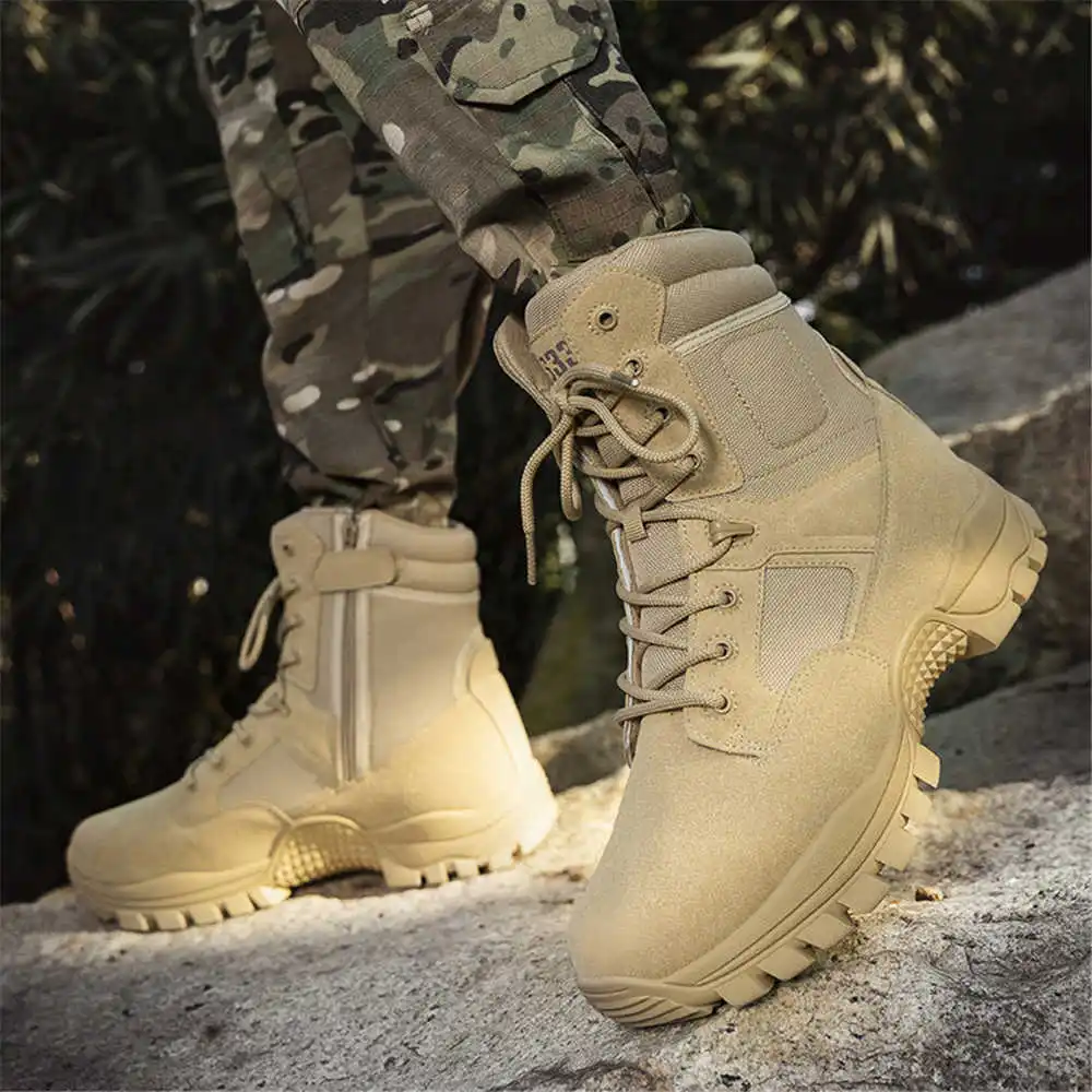 Sepatu boot kulit asli antisel - Luxury Lifestyle Training ulasan dan harga
