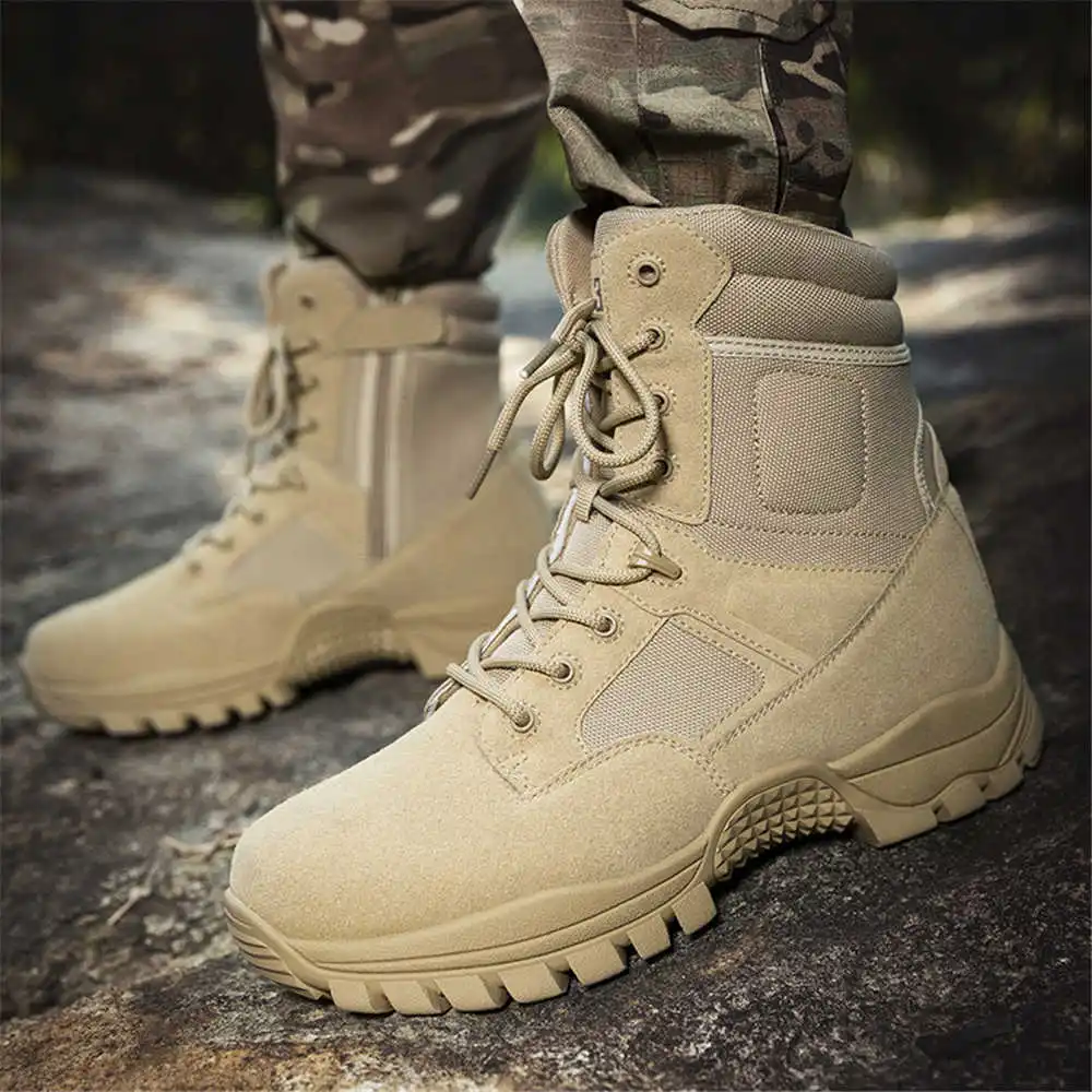 Sepatu boot kulit asli antisel - Luxury Lifestyle Training ulasan dan harga