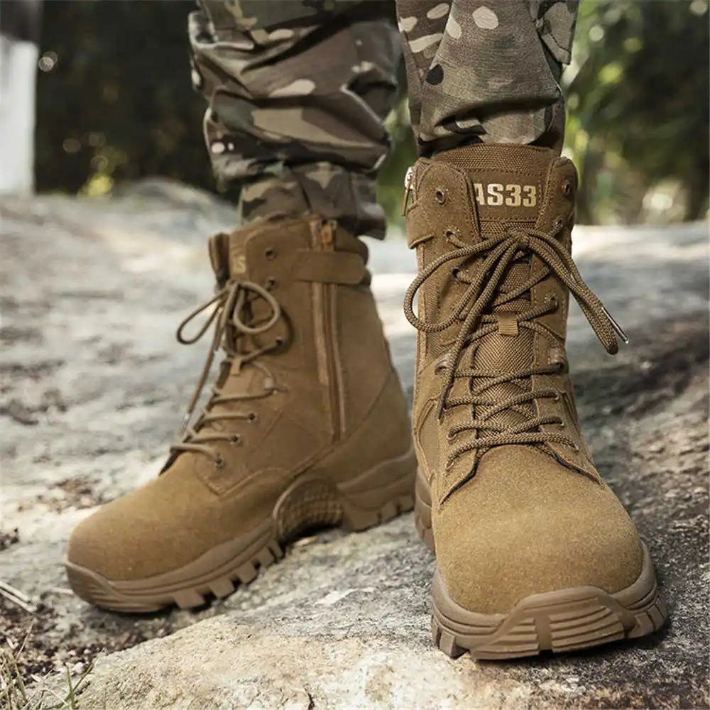 Sepatu boot kulit asli antisel - Luxury Lifestyle Training ulasan dan harga