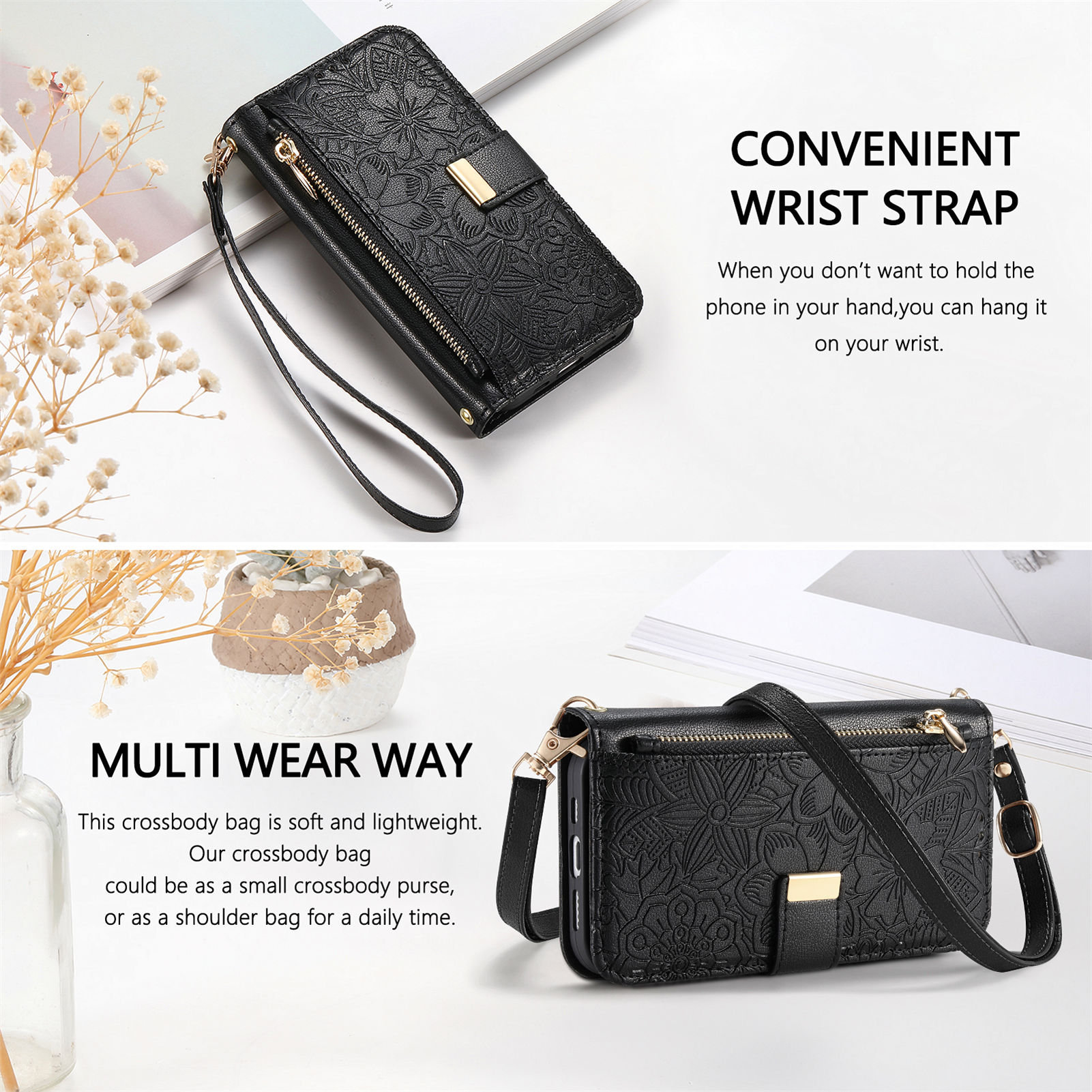 Dompet Kulit dengan Resleting  - Leather Card Wallet ulasan dan harga
