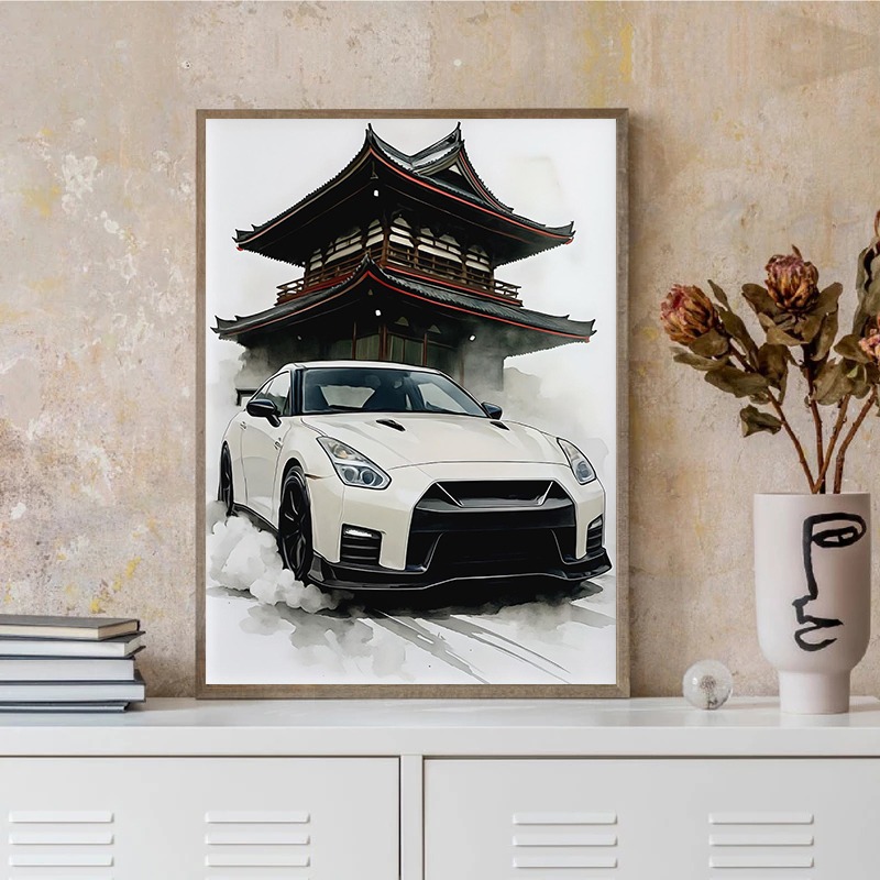 Poster Seni Dinding Supercar G - Luxury Lifestyle Cars ulasan dan harga