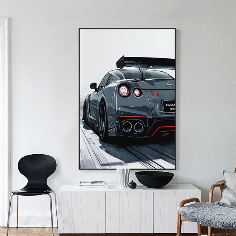 Poster Seni Dinding Supercar G - Luxury Lifestyle Cars ulasan dan harga