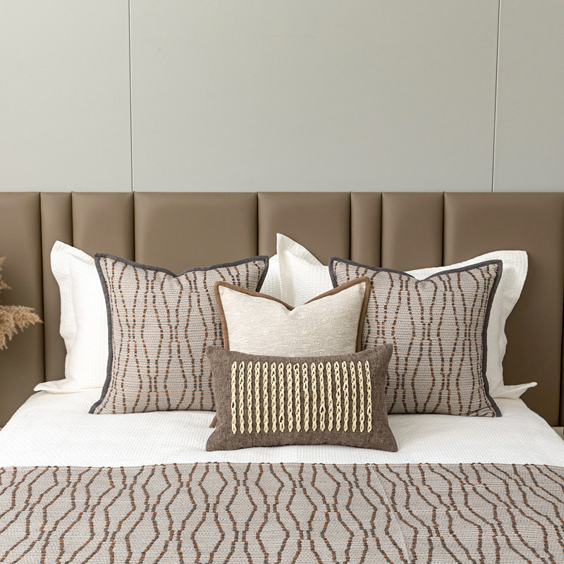 Sarung Bantal Lumbar Gaya Mewa - Luxury Lifestyle Hotel ulasan dan harga