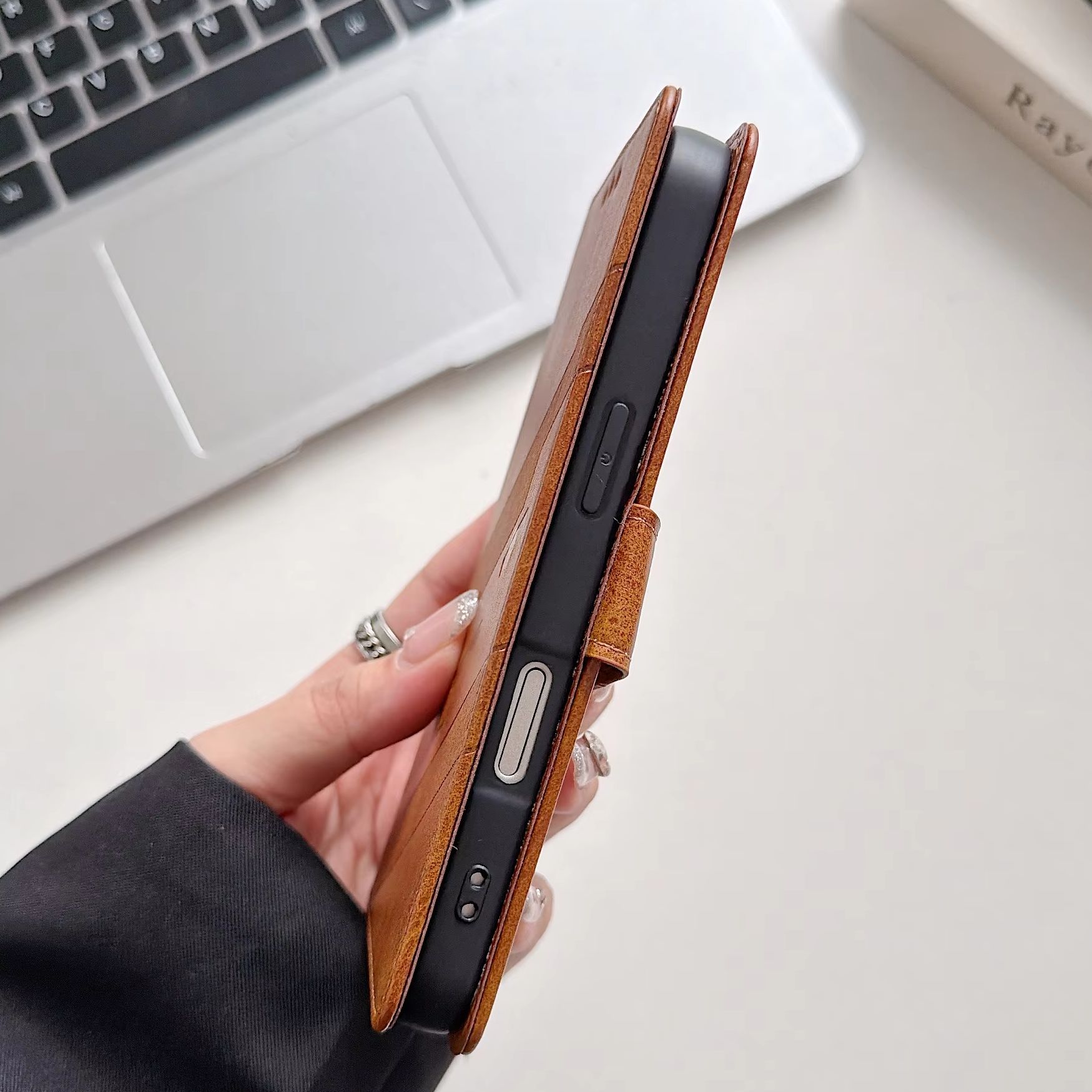 Casing HP Kulit PU Model Flip  - Leather Card Wallet ulasan dan harga