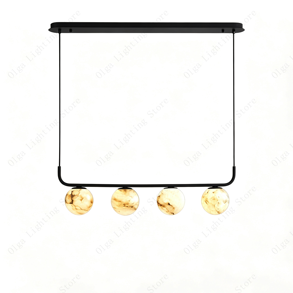 Lampu Gantung Linear Bola Marm - Luxury Lifestyle Hotel ulasan dan harga
